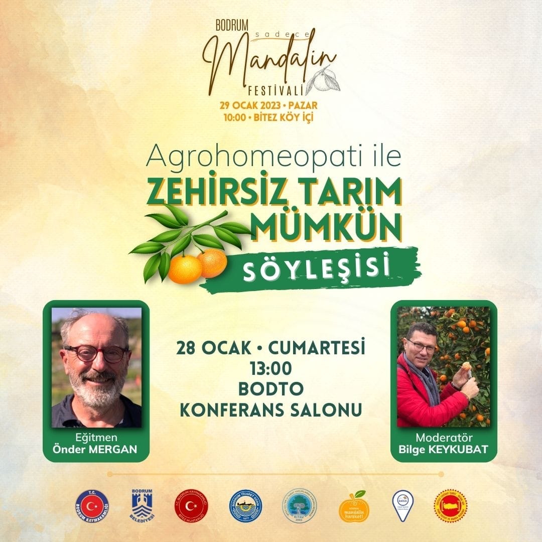 Sadece Mandalin Festivali 28-29 Ocak 2023 tarihinde Bodrum'da